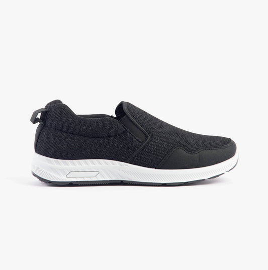 Dr Keller CRAIG Mens Wide-Fit Trainers Black