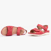 Dr Keller MARIE Womens Sandals Red Metalic