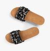 Dr Keller GLITZY Womens Slides Black
