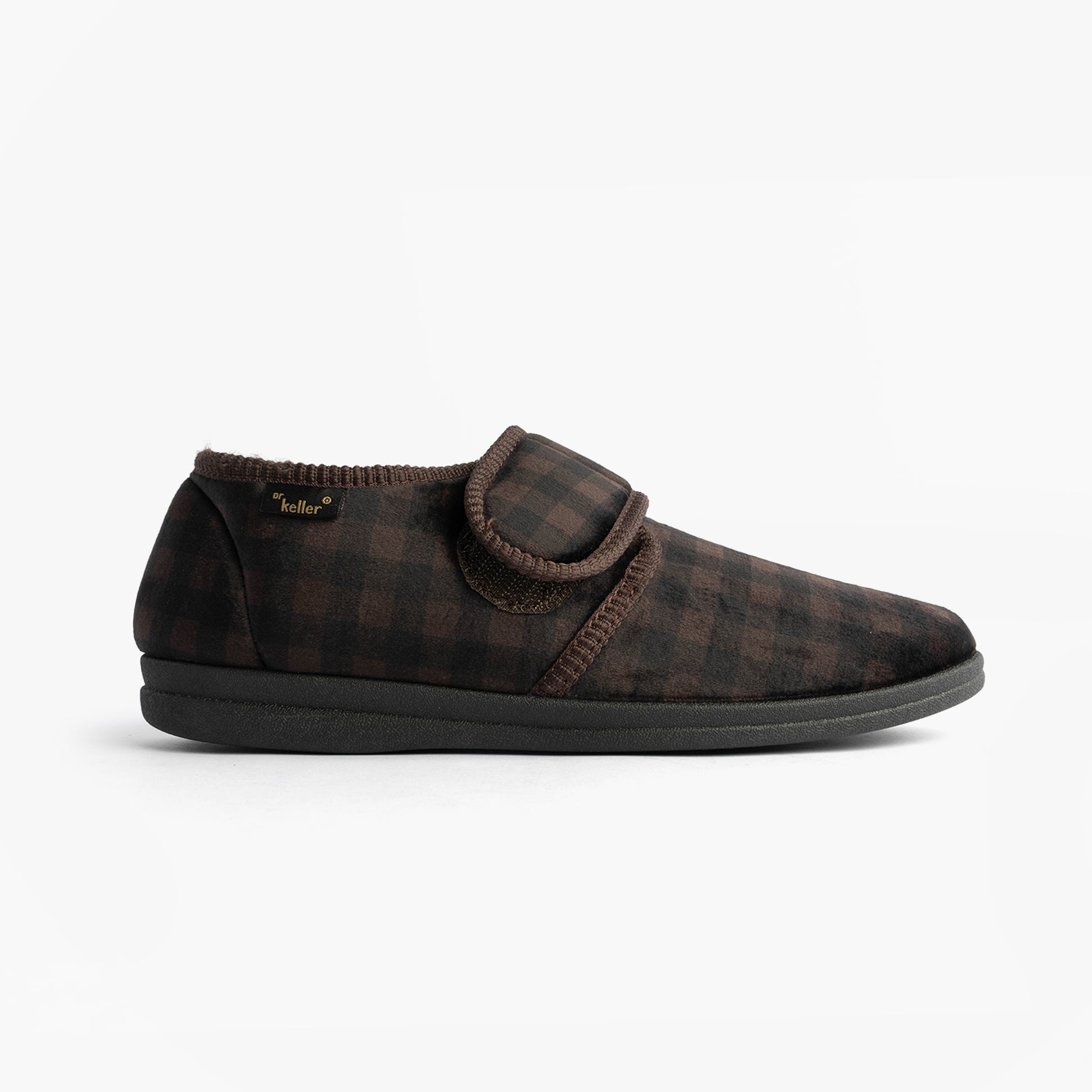 Dr Keller DARREN VELC Mens Slippers Brown