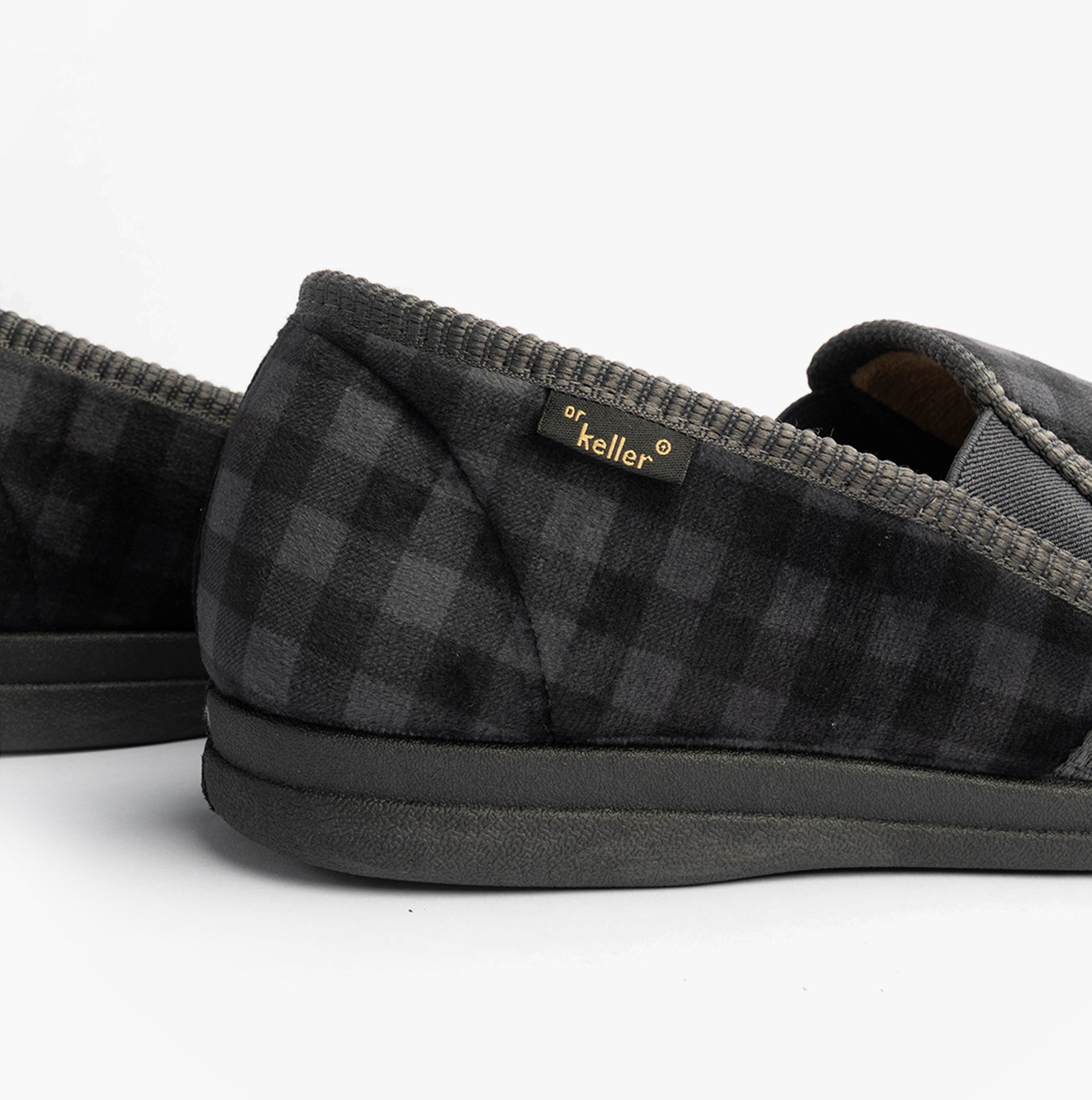 Dr Keller DARREN GUSS Mens Slippers Grey