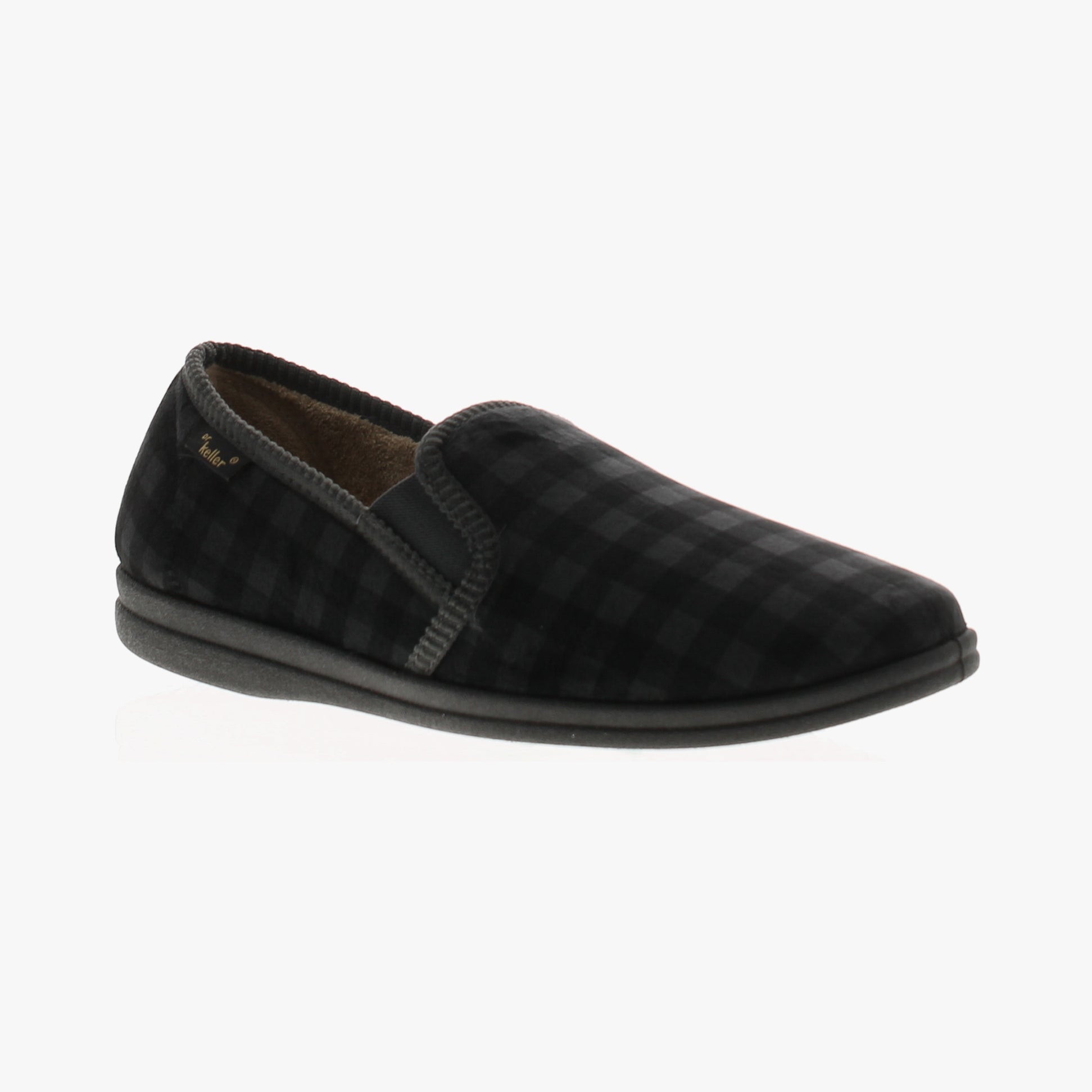 Dr Keller DARREN GUSS Mens Slippers Grey