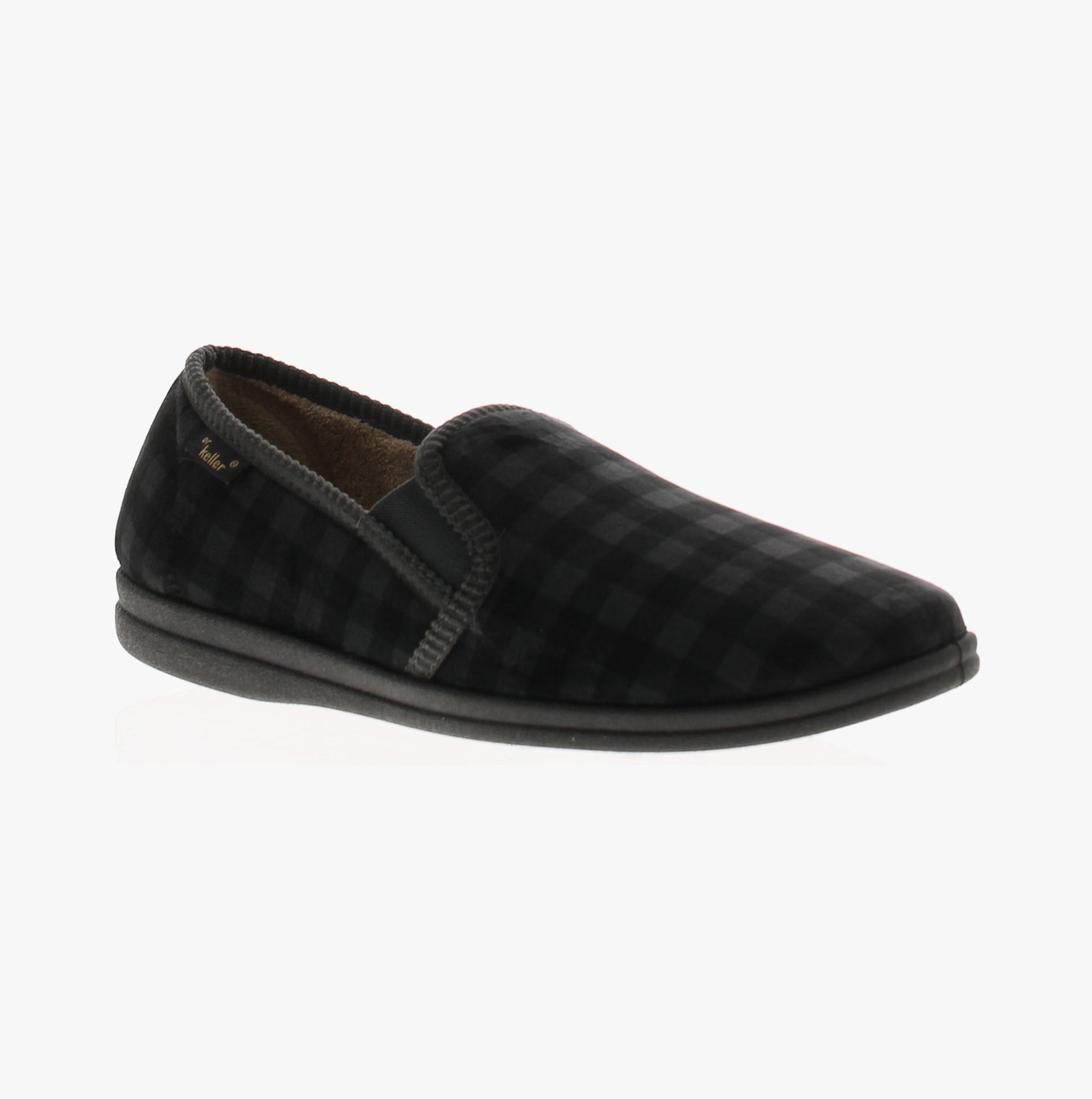 Dr Keller DARREN GUSS Mens Slippers Grey
