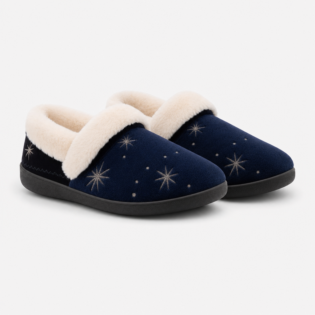 Dr Keller LINDSEY Womens Full Slippers Navy