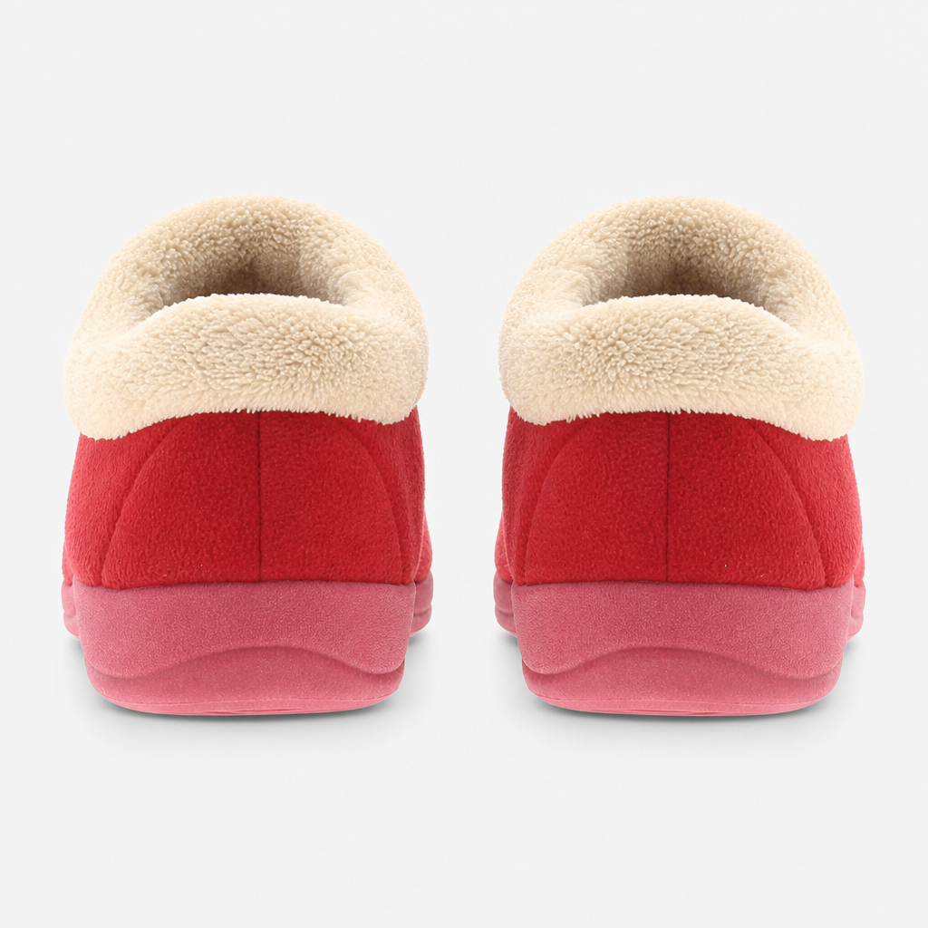 Dr Keller RIPLEY Womens Full Slippers Burgundy