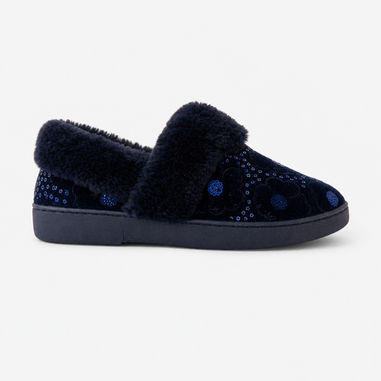 Dr Keller ROSALEE Womens Full Slippers Navy