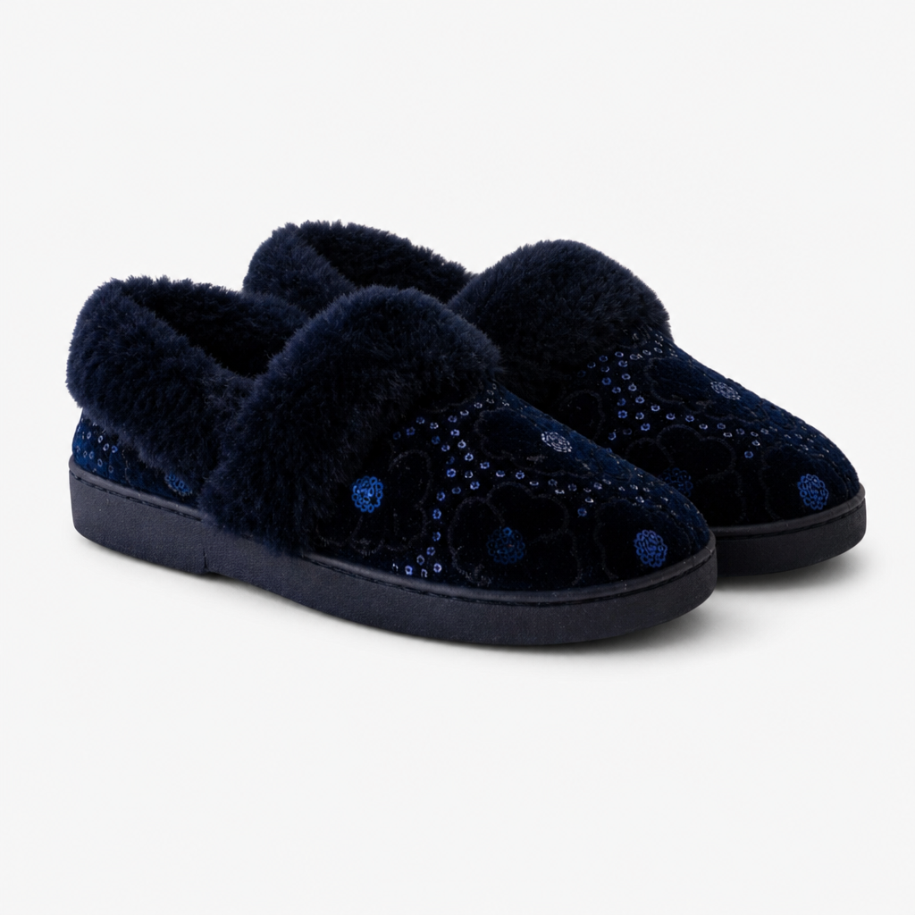 Dr Keller ROSALEE Womens Full Slippers Navy