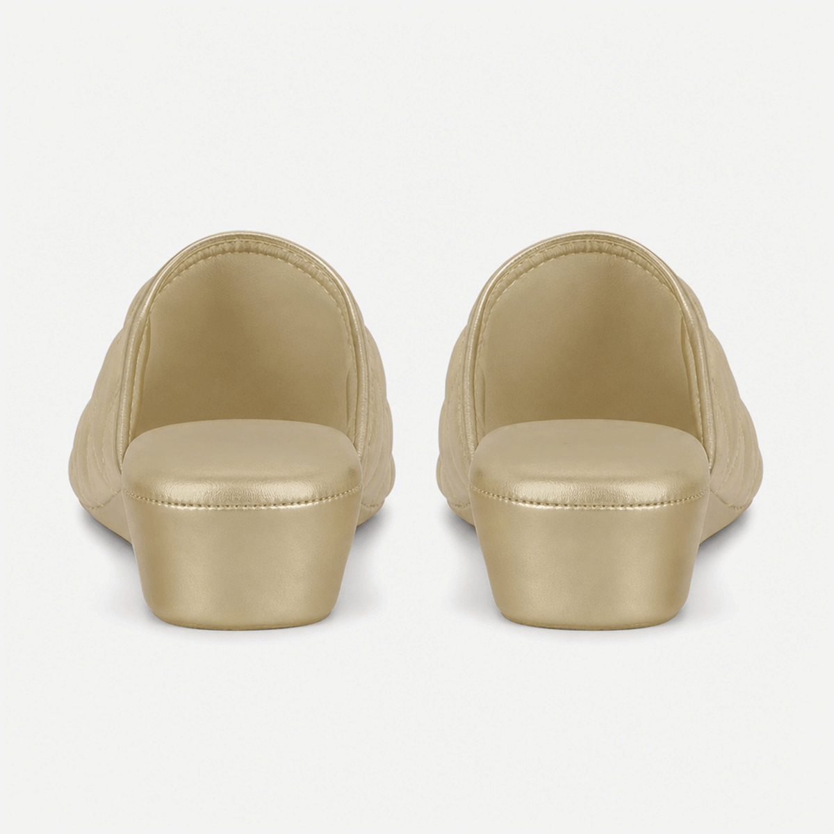 Dunlop SYBIL Womens Mules Gold