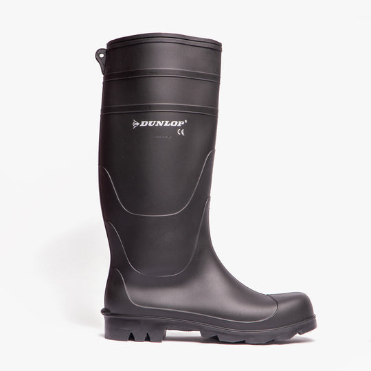 Dunlop Universal Mens PVC Wellington Boots Black