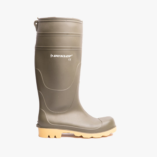 Dunlop Universal Mens PVC Wellington Boots Green