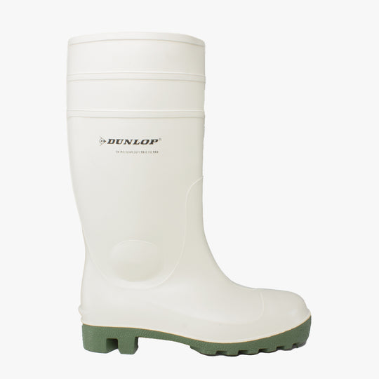 Dunlop PROTOMASTOR Unisex Waterproof PVC Safety Wellingtons White
