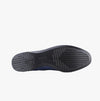 ECCO INCISE ENCHANT Womens Leather Lace-Up Shoes Blue Iris