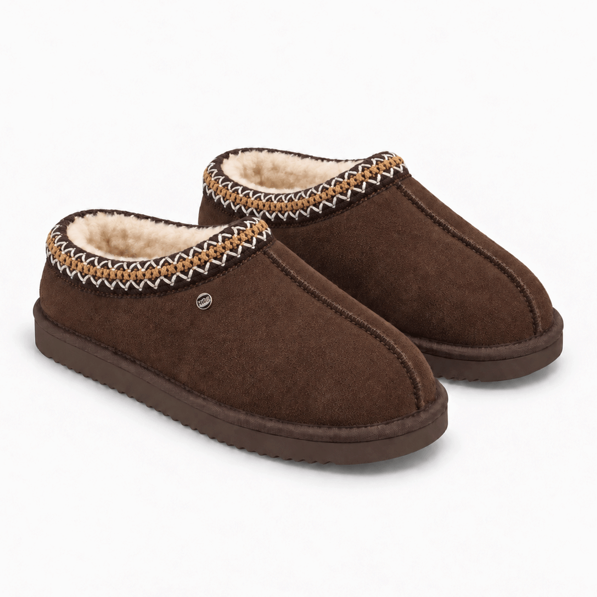 HOS Sheepskin BELLA Womens Mules Espresso