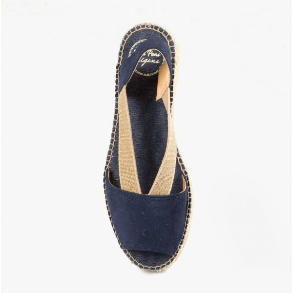 Toni Pons ETNA Womens Slingback Sandals Navy