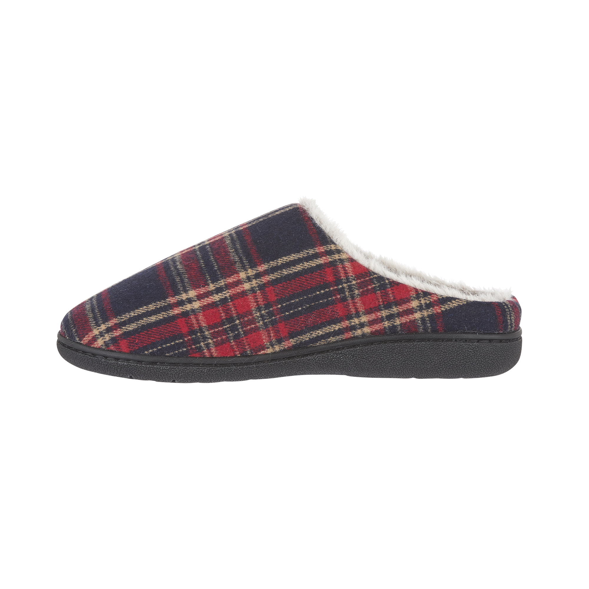 Jo & Joe FALKIRK Mens Mule Slippers Red