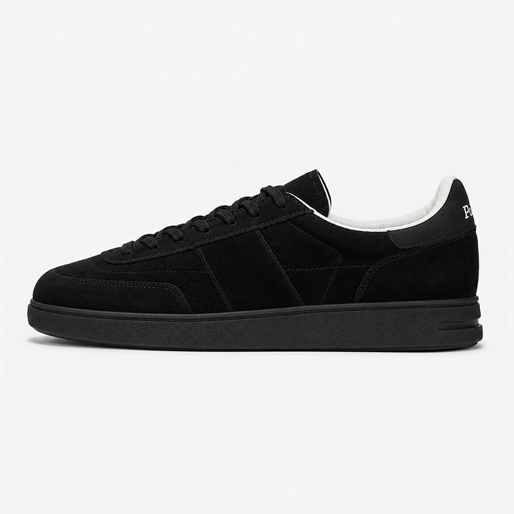 Polo Ralph Lauren BEDFORD PP Mens Casual Trainers Black/Faded Black