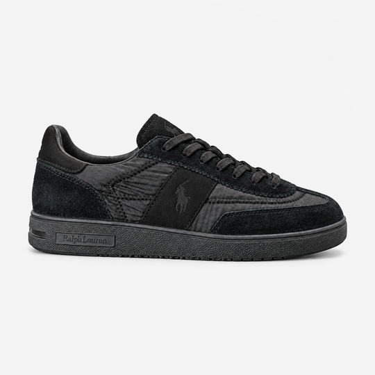 Polo Ralph Lauren BEDFORD PP Mens Casual Trainers Black/Faded Black