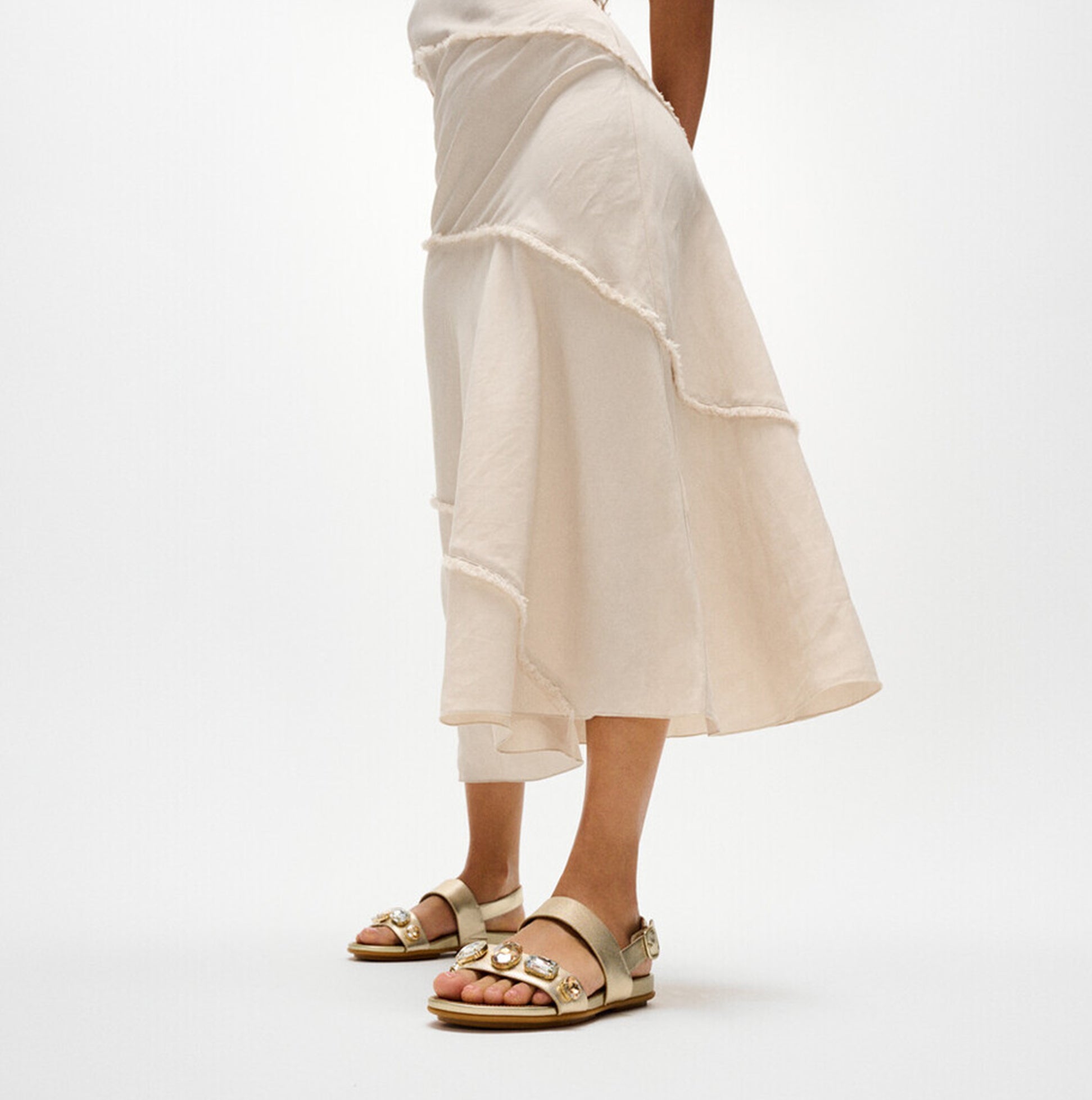 FitFlop GRACIE ULTRA Womens Ankle Strap Sandals Platino