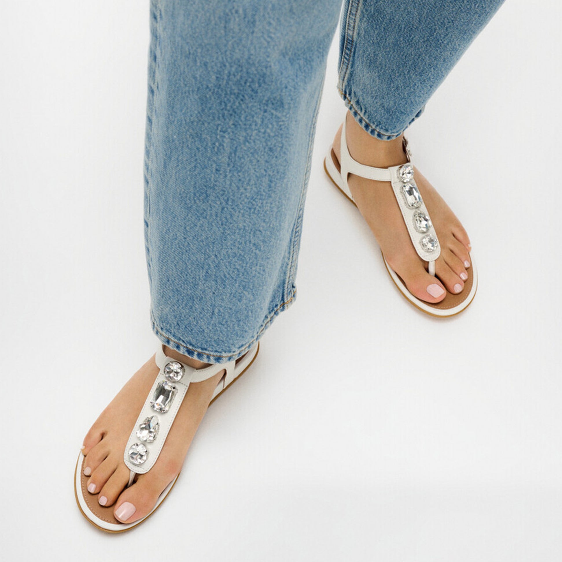 FitFlop GRACIE ULTRA Womens Ankle Strap Sandals Urban White