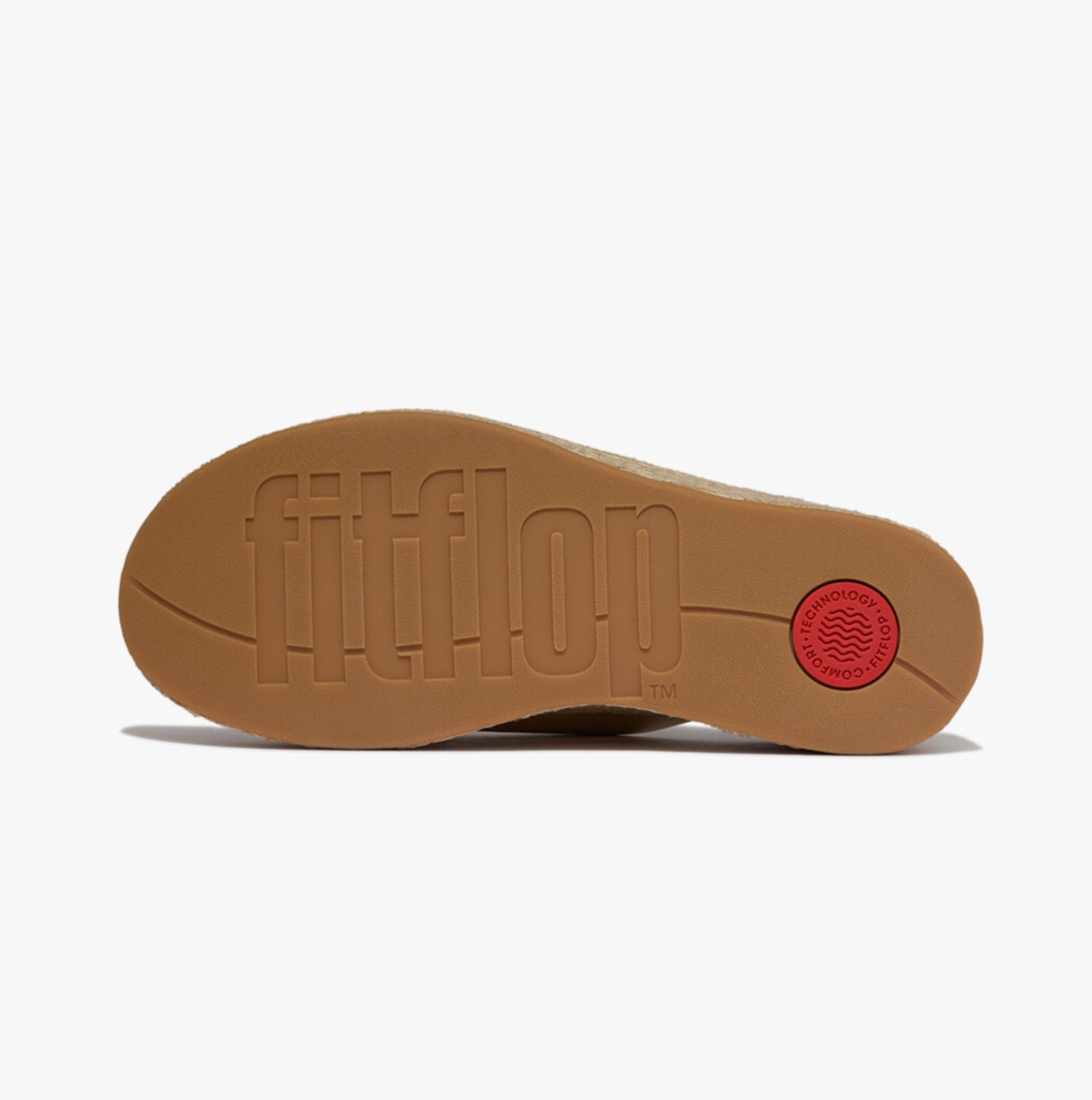 FitFlop PLATFFORMS ESPADRILLES Womens Mules Sandals Platino