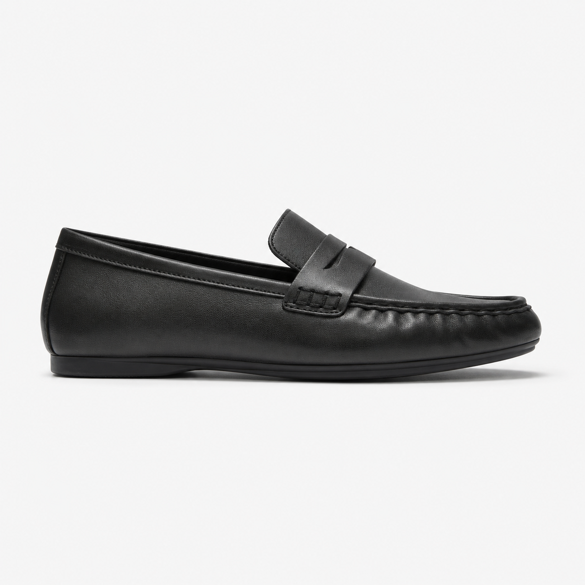 FitFlop DELICATO LEATHER Womens Loafer Shoes All Black