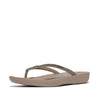 IQUSHION OMBRE SPARKLE Womens Flip Flops On Taupe/Pewter