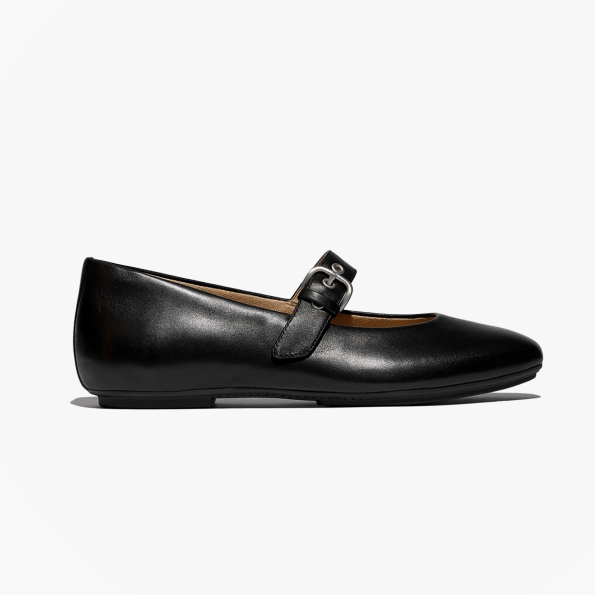 FitFlop DELICATO LEATHER Womens Mary Jane All Black