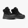 FitFlop F-MODE TEDDY-COLLAR WARM SUEDE Womens Suede Booties All Black