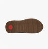FitFlop F-MODE TEDDY-COLLAR WARM SUEDE Womens Suede Booties Desert Tan