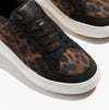 FitFlop 'Ready To Go' LEOPARD SUEDE Ladies Sneakers Black/Chocolate Mix