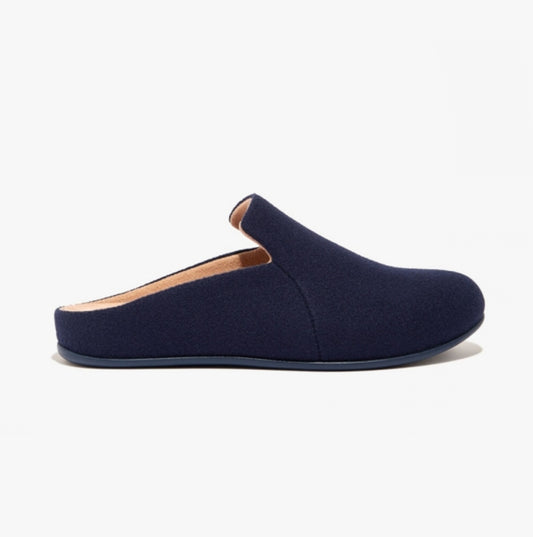 FitFlop CHRISSIE II HAUS FELT Womens Slippers Midnight Navy