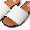FitFlop GRACIE LEATHER POOL Womens Slides Cream
