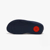 FitFlop SHUV Womens Suede Toe-Post Sandals Midnight Navy