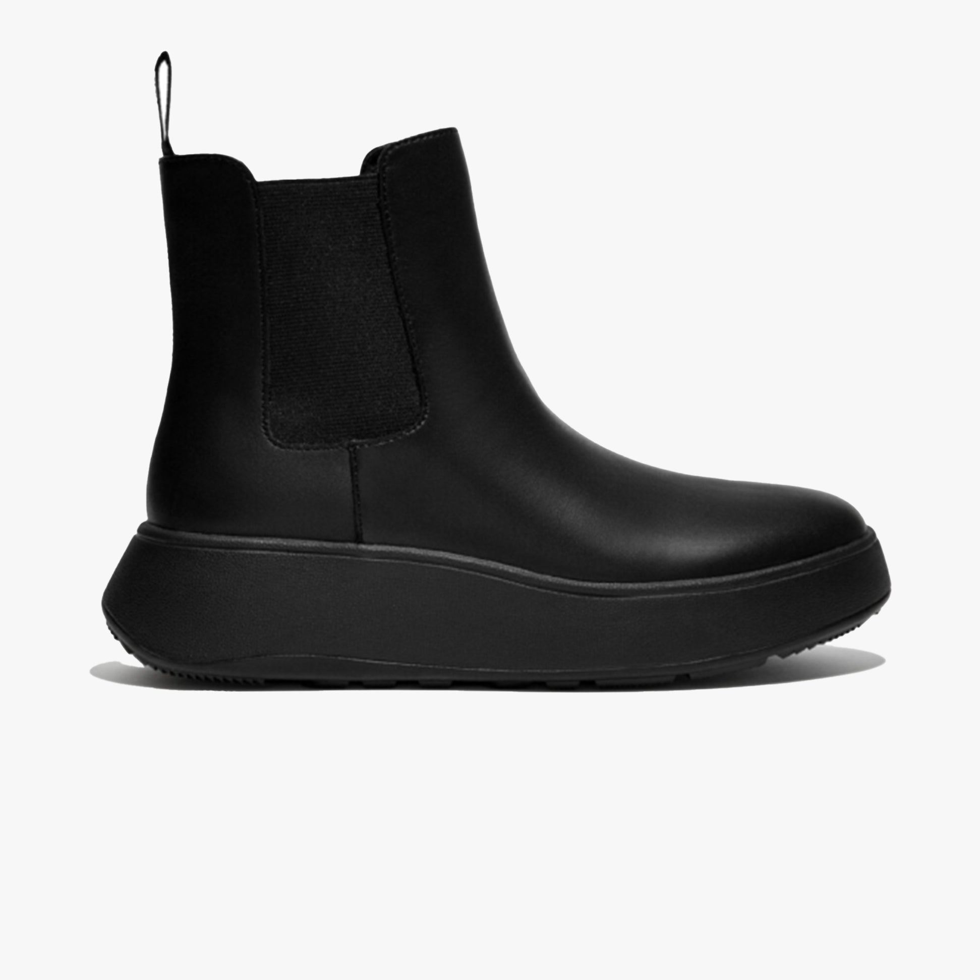FitFlop F-MODE Womens Chelsea Boots All Black
