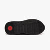 FitFlop F-MODE LEATHER/SUEDE FLATFORM Womens Trainers All Black