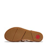 GRACIE RUBBER-BUCKLE Womens Fisherman Sandals Sandy Beige