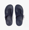 FitFlop iQUSHION ADJUSTABLE Womens Buckle Flip-Flops Midnight Navy