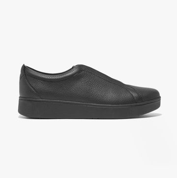 FitFlop GN6-090 RALLY SLIP ON Womens Trainers All Black