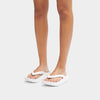 RELIEFF RECOVERY Womens Toe Post Sandals Urban White
