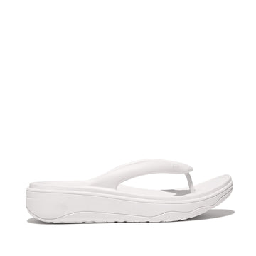 RELIEFF RECOVERY Womens Toe Post Sandals Urban White