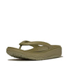 RELIEFF RECOVERY Womens Toe Post Sandals Camo-Green