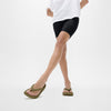 RELIEFF RECOVERY Womens Toe Post Sandals Camo-Green