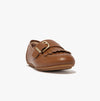 ALLEGRO FRINGE BUCKLED Womens Loafers Light Tan
