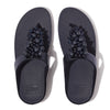 FINO BAUBLE-BEAD Womens Toe Post Sandals Midnight Navy