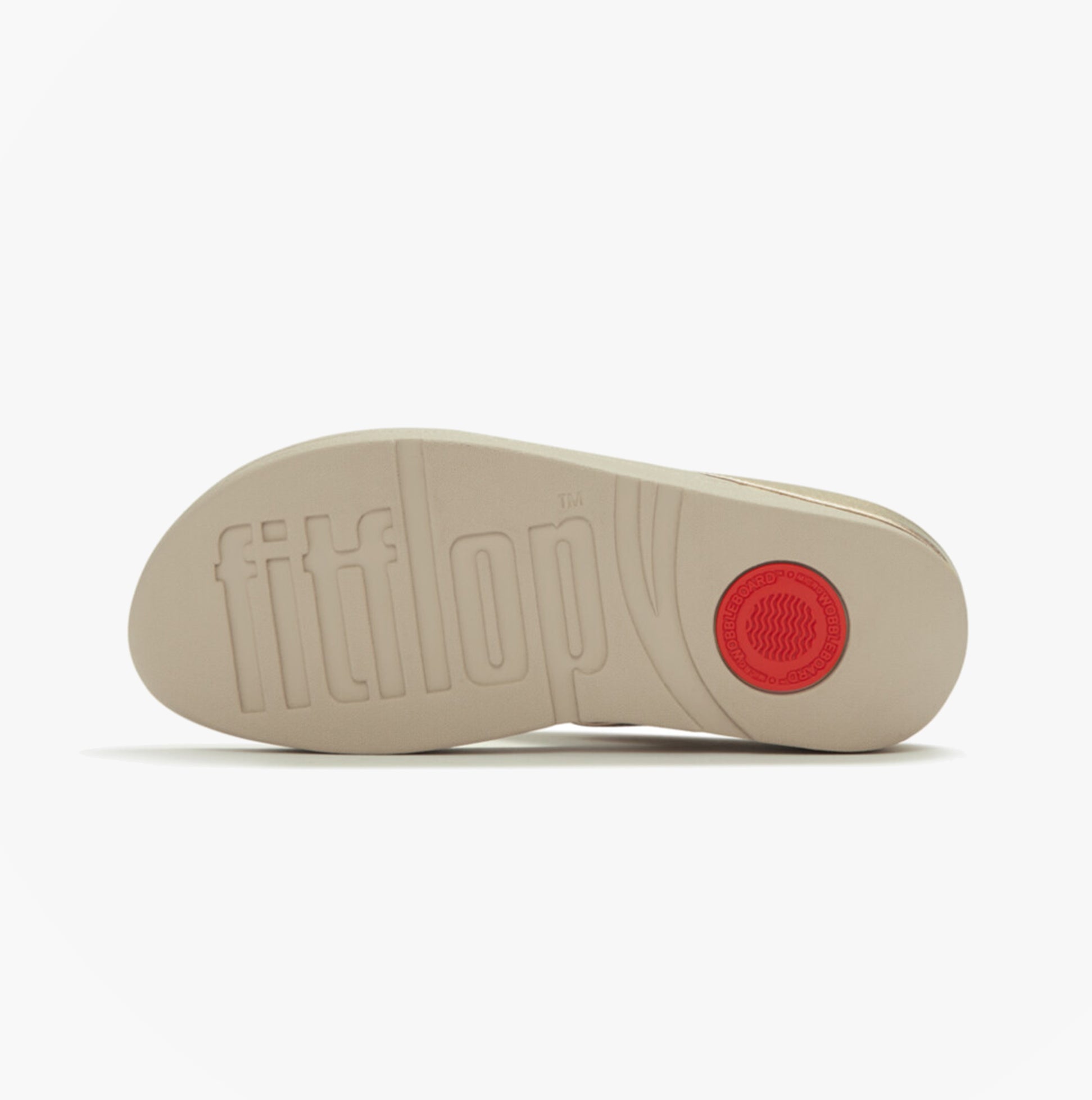 FitFlop HALO BEAD Womens Toe-Post Sandals Platino