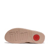 FitFlop HALO BEAD-CIRCLE Womens Toe Post Sandals Metallic Latte Beige