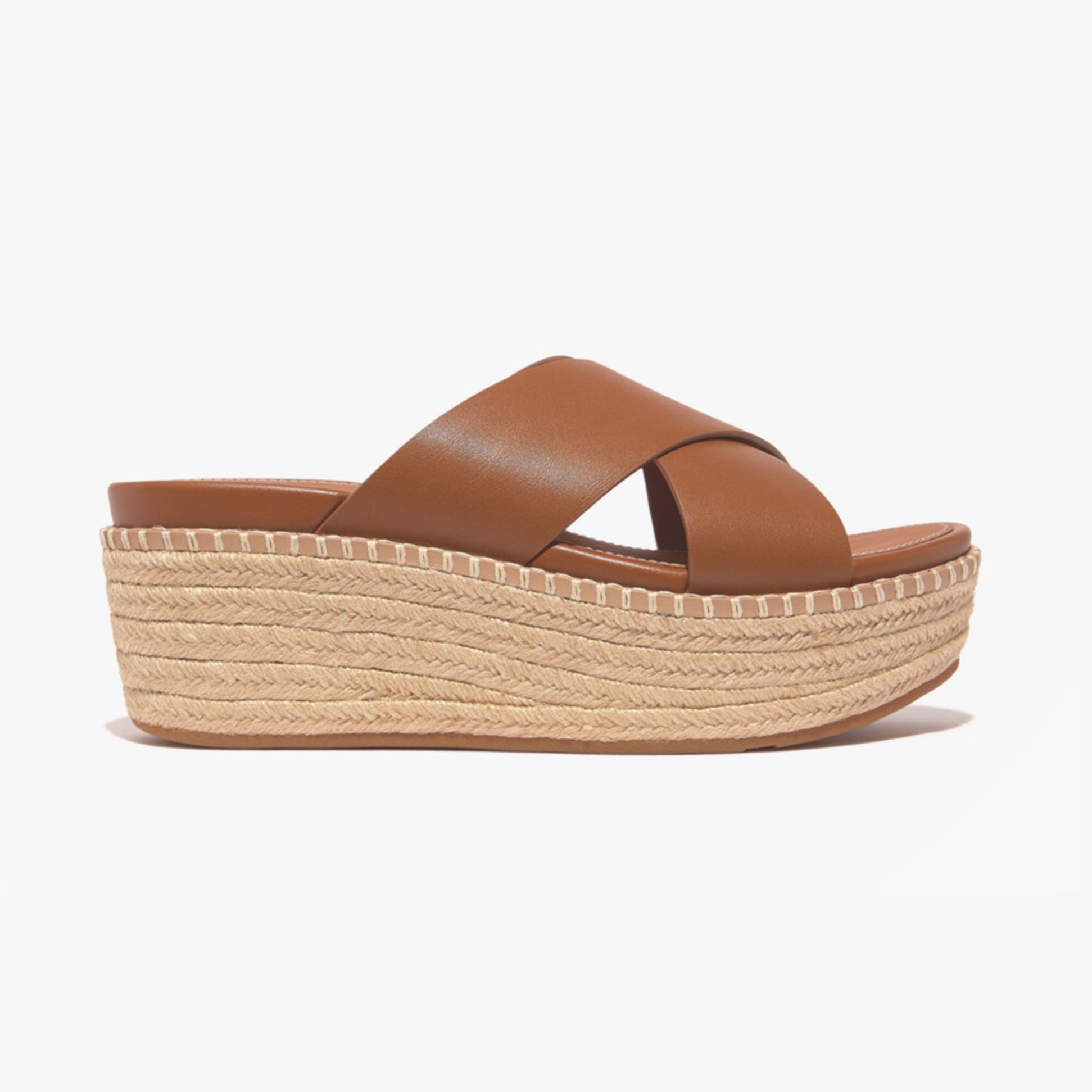 FitFlop ELOISE WEDGE Womens Espadrille Light Tan