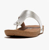 FitFlop iQUSHION METALLIC Womens Toe Post Silver