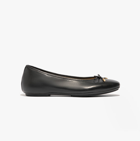 FitFlop DELICATO BOW Womens Ballet Flats Black