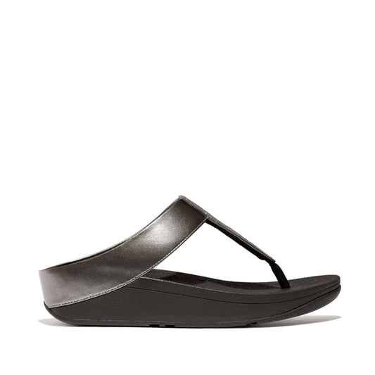 FINO GLITTERDUST  METALLIC Womens Toe Post Sandals Pewter